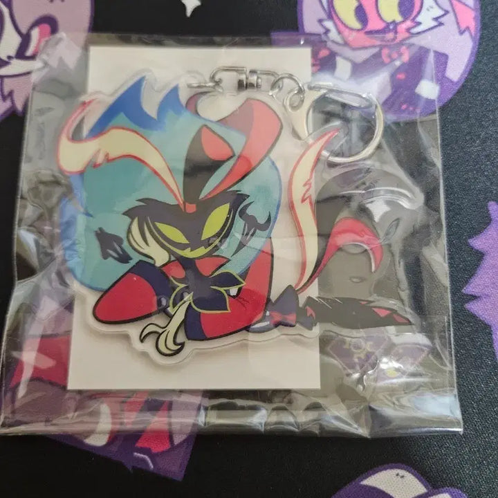 [BUNJANG] Helluva Boss Asmodeus Keyring / 헬루바보스 아스모데우스 키링