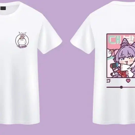 [BUNJANG] Stellive Bookie Short-Sleeved T-Shirt / 스텔라이브 부키 반팔 티셔츠
