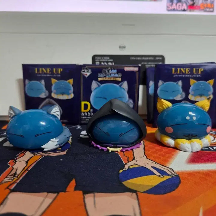 [BUNJANG] That Time I Got Reincarnated as a Slime Figure Set D (3 Types) / 전생했더니 슬라임이었던 건에 대하여 피규어D  3종세트
