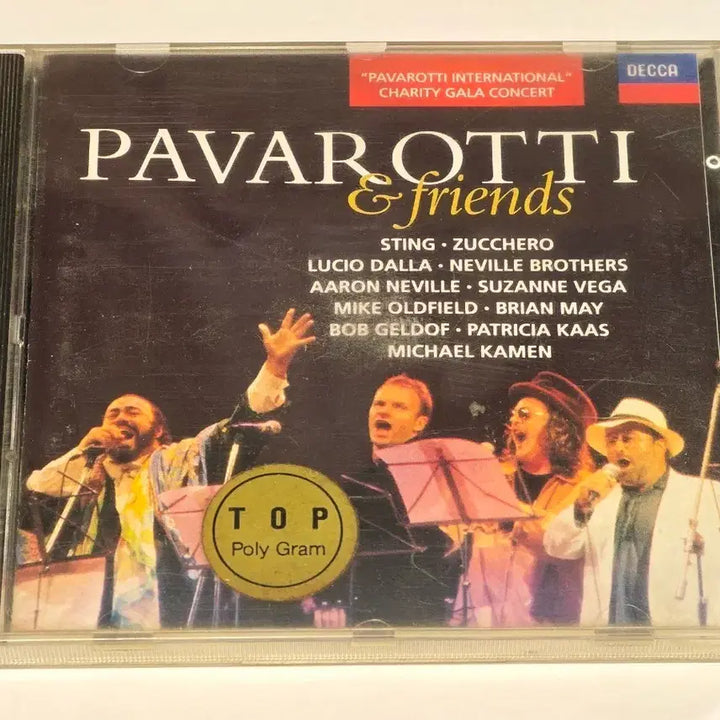 [BUNJANG] Luciano Pavarotti &amp; Friends 1992 Charity Concert Live Album CD / 루치아노 파바로티와 친구들 1집 (Pavarotti &amp; Friends 1