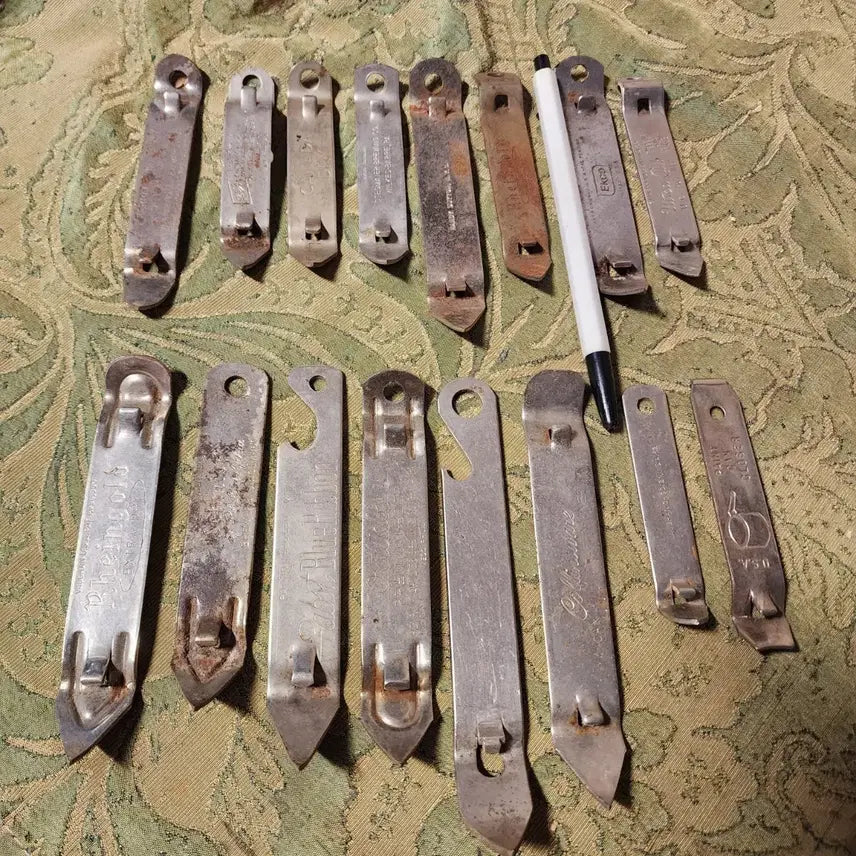 [BUNJANG] Vintage Church Key Bottle Opener Set / USA 옛날 병따게 캔 따게 처치 키Church Key 16종류에4800