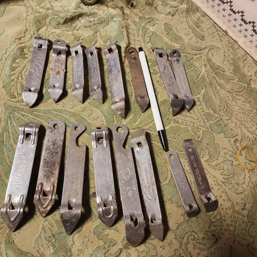 [BUNJANG] Vintage Church Key Bottle Opener Set / USA 옛날 병따게 캔 따게 처치 키Church Key 16종류에4800