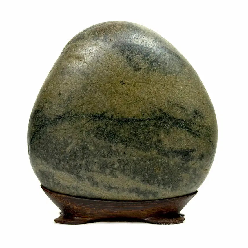 [BUNJANG] Il Gwang Pattern Stone Suiseki / 일광 문양석 수석