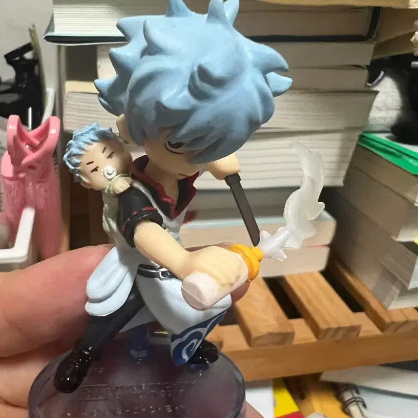 [BUNJANG] Gintama Gintoki Chibi Tamashii Figure / 은혼 긴토키 치비타마 피규어