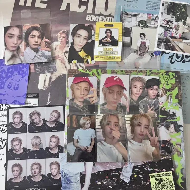 [BUNJANG] BOYNEXTDOOR Leehan Album Photocard, Collect Book, Weverse POB DVD Set / 보이넥스트도어 이한 디액션 노장르 포카 앨범 삼한이 스티커 세트