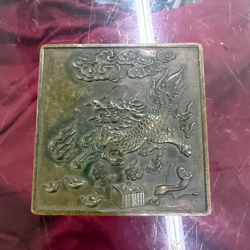 [BUNJANG] Dragon Celadon Porcelain Antique / 567시대 동기