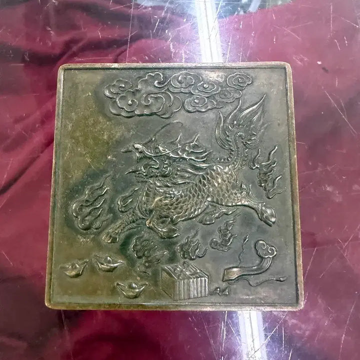 [BUNJANG] Dragon Celadon Porcelain Antique / 567시대 동기