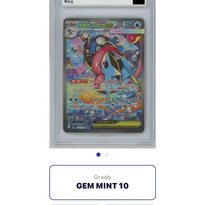 [BUNJANG] Mega Greninja EX SAR 114/083 Japanese Edition / [급처/brg10] 일판 메가개굴닌자ex sar 114/083