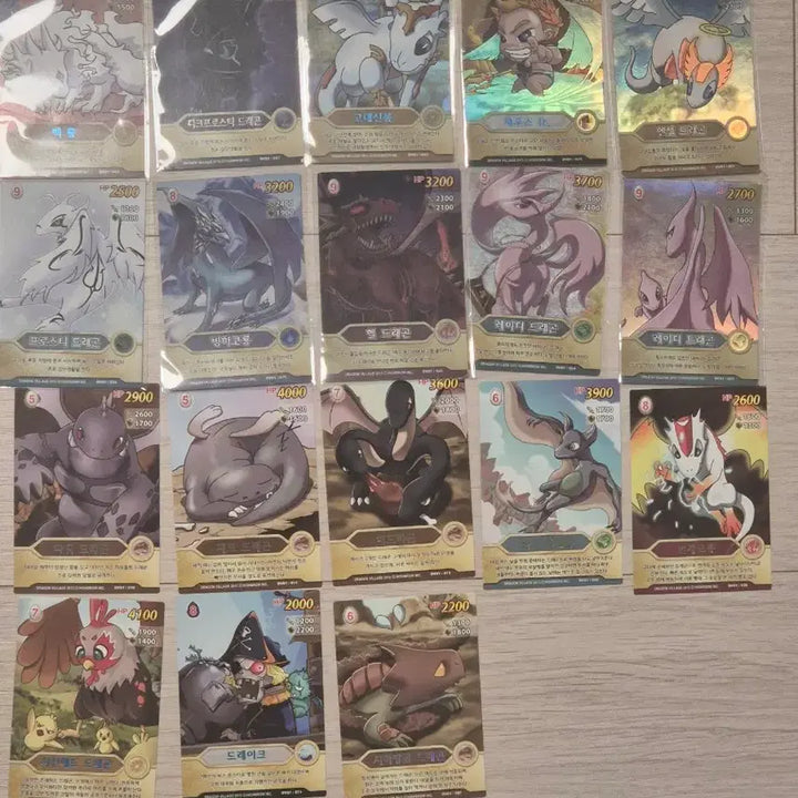 [BUNJANG] Dragon Village Card Complete Set (1st Edition, 67 Types) / 드래곤빌리지 카드 1탄 67종 일괄
