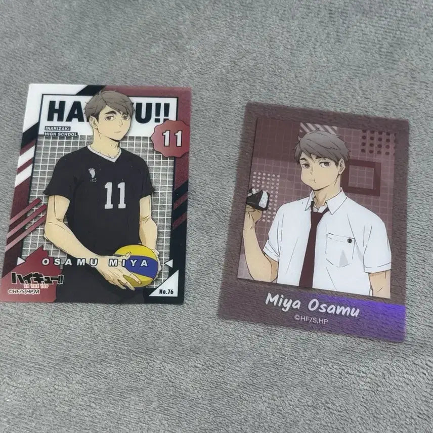 [BUNJANG] Haikyuu!! Miya Osamu Lunchtime Card Bundle Set / (일괄)하이큐 미야 오사무 카드 점심시간