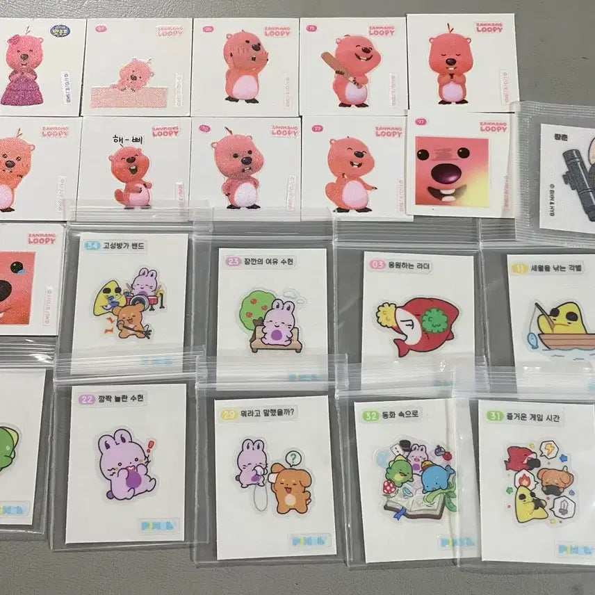 [BUNJANG] Ruffy, Pixelry, Choi Yeonjun (TXT) Stickers Bundle / 다른게시물에 띠부씰 더 있어요!)루피,픽셀리,최연준(투바투)띠부씰 판매!