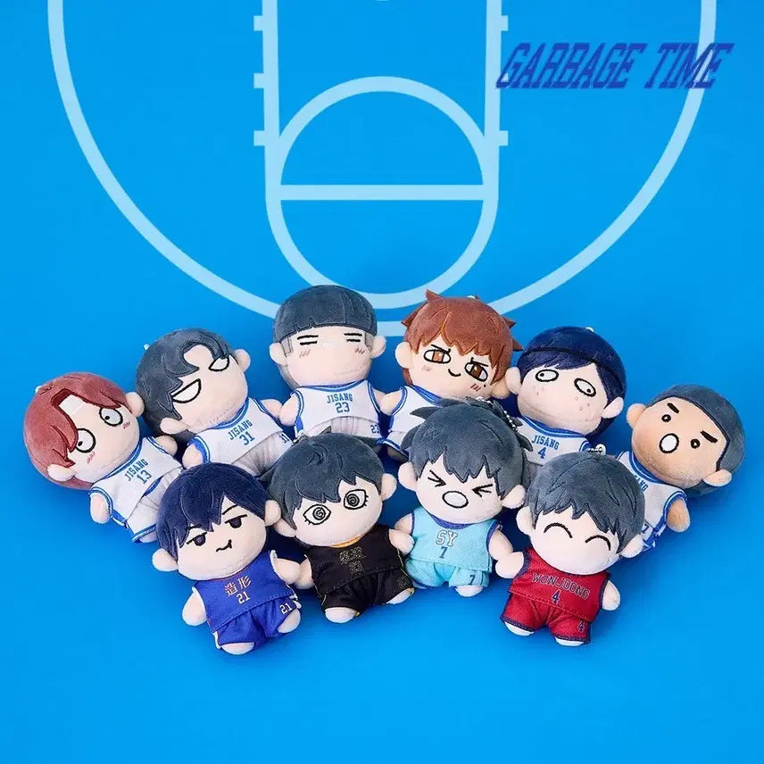 [BUNJANG] Garbage Time Jjop-ppung Plush Dolls Sung Jun-su &amp; Gi Sang-ho Bundle Set / 가비지타임 작뿡 인형 성준수 기상호