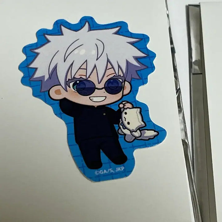 [BUNJANG] Jujutsu Kaisen 5th Anniversary Dakko Cat Sticker Bundle Set (Gojo Satoru, Geto Suguru) / 일괄) 주술회전 5주년 닷코 고양이 스티커 고죠 사토루 게토 스구루