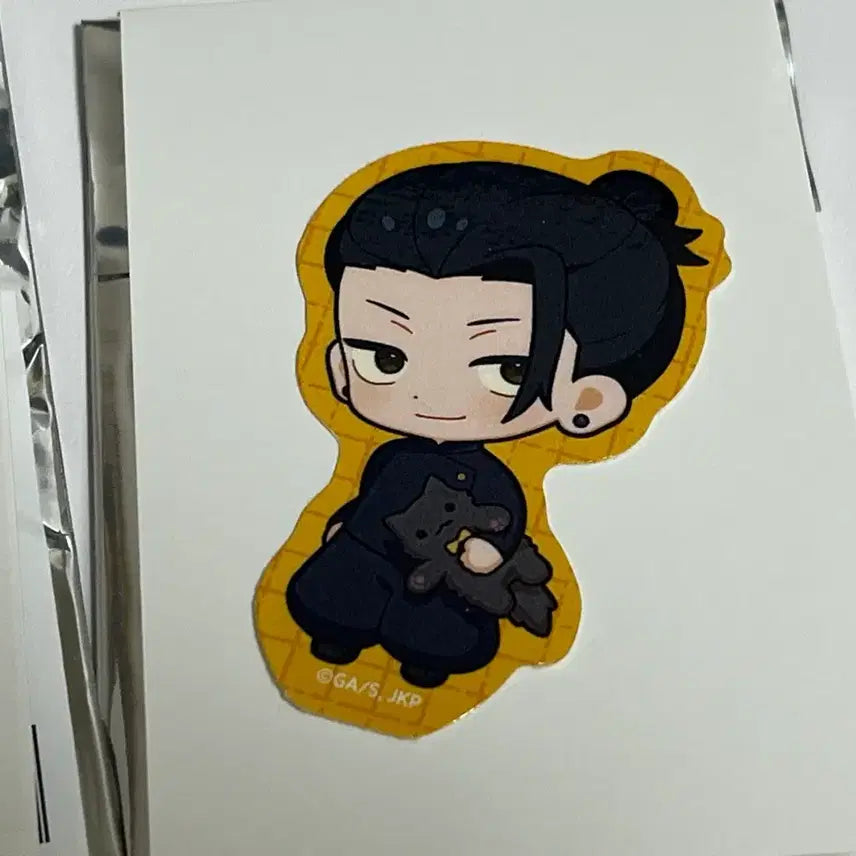 [BUNJANG] Jujutsu Kaisen 5th Anniversary Dakko Cat Sticker Bundle Set (Gojo Satoru, Geto Suguru) / 일괄) 주술회전 5주년 닷코 고양이 스티커 고죠 사토루 게토 스구루