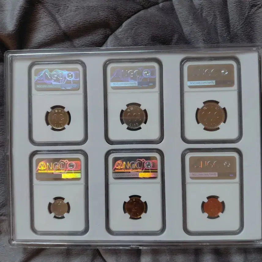 [BUNJANG] 2019 Republic of Korea Coin Set NGC MS 67 Graded / 2019 대한민국 주화 세트 NGC 67등급