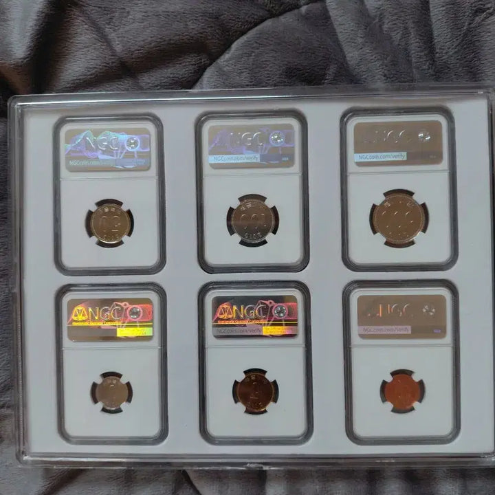 [BUNJANG] 2019 Republic of Korea Coin Set NGC MS 67 Graded / 2019 대한민국 주화 세트 NGC 67등급