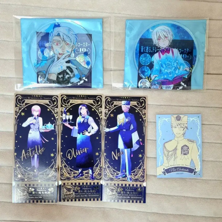 [BUNJANG] Vanitas no Carte Exhibition Noe "Pandora Hearts" Inspired Goods Ticket Photocard / 바니타스의 수기 노에 판바니 전시회 굿즈 판매 코스터 티켓 포카