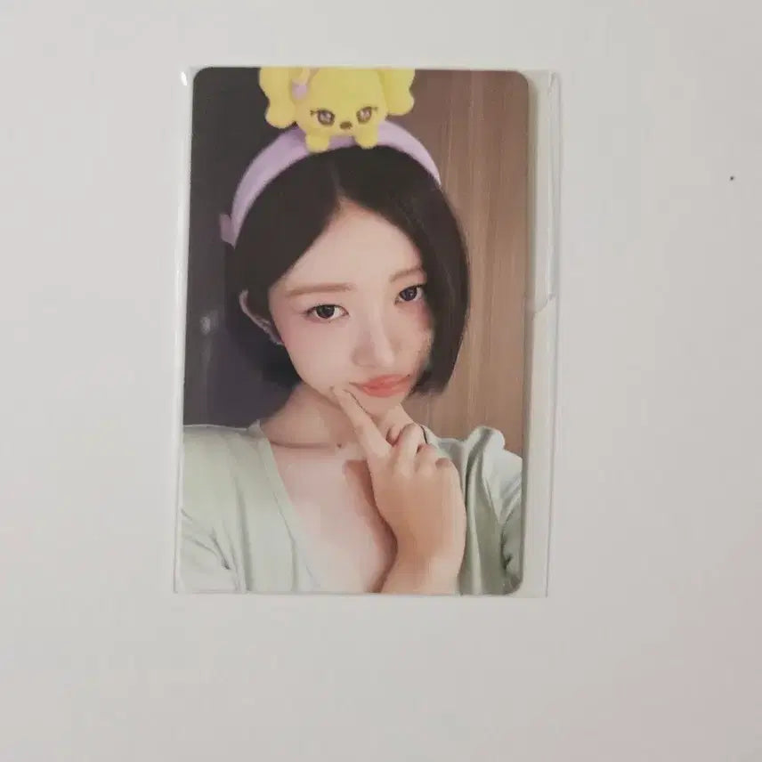 [BUNJANG] IVE Rei Everland MD Lucky Draw Photocard / 아이브 레이 에버랜드  엠디 MD 7만원 특전 포카 미니브 포토카드