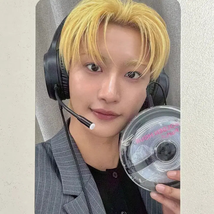 [BUNJANG] ATEEZ Seonghwa Makestar CDP POB / 에이티즈 성화 메이크스타 CDP 특전 헤드셋