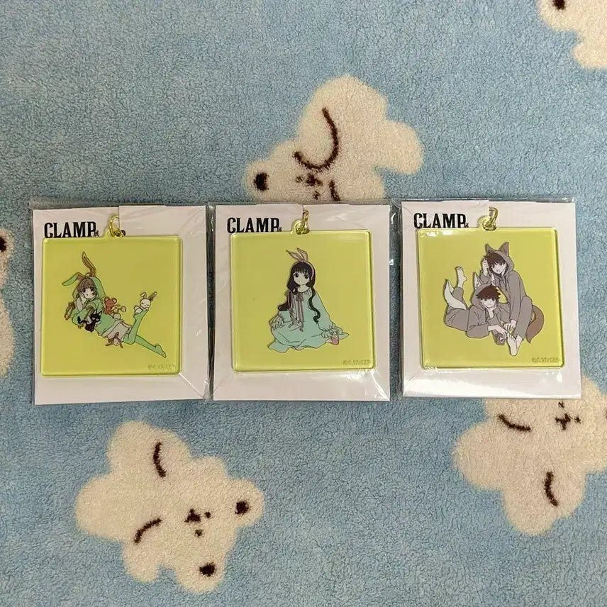[BUNJANG] Cardcaptor Sakura Clamp Exhibition Acrylic Keychain / 도쿄 클램프전 카드캡터 사쿠라 아크릴 키링