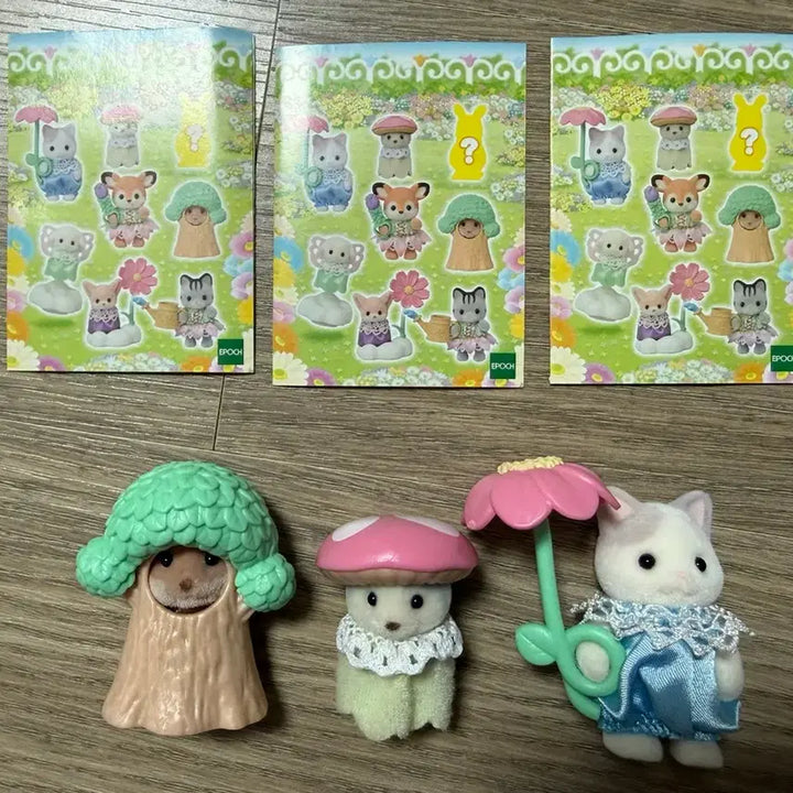[BUNJANG] Sylvanian Families 3 Types Bundle Set / 실바니안 랜덤팩 2종 일괄