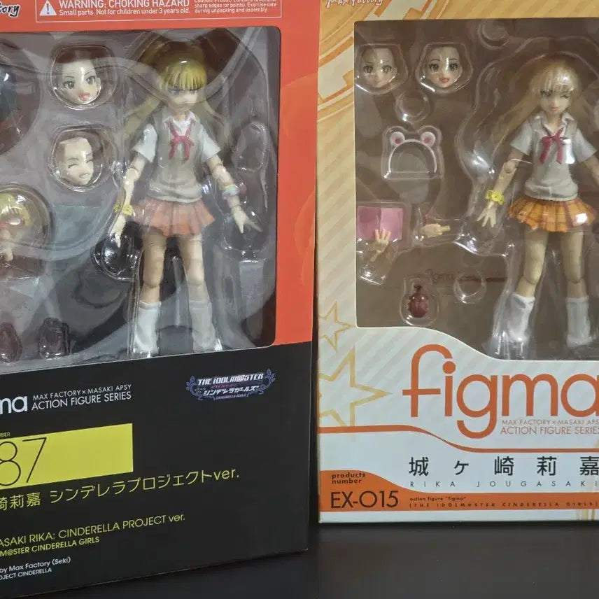[BUNJANG] Good Smile Company The Idolmaster Cinderella Girls Rika Jougasaki Figma (Original &amp; New Editions) / (특전O) 구판&amp;신판 피그마 아이돌 마스터 신데렐라 걸즈 죠가사키 리카