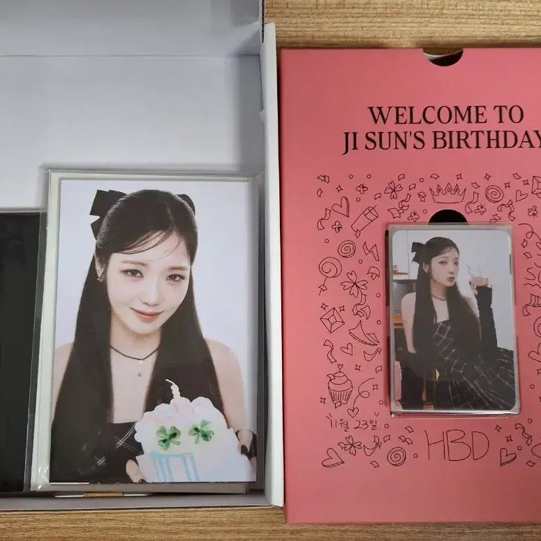 [BUNJANG] fromis_9 Jiheon Birthday Box Full Set / 프로미스나인 노지선 생일박스 풀구성