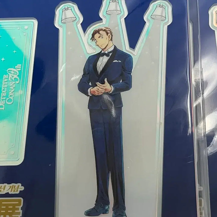 [BUNJANG] Detective Conan Akai Shuichi &amp; Gin Acrylic Stand Bundle Set / 일괄 명탐정 코난 아카이 슈이치 진 아크릴 스탠드 코난