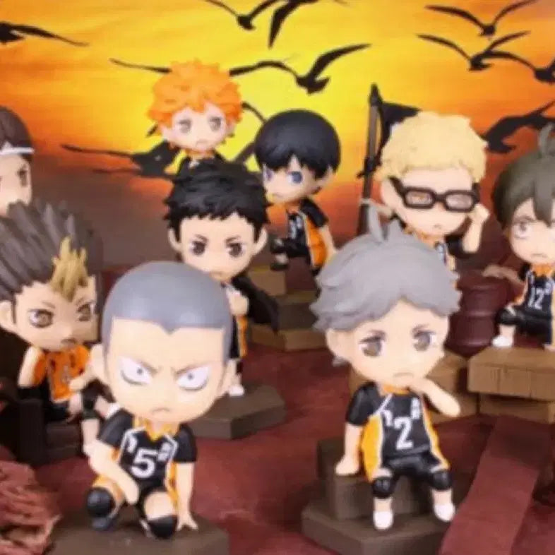 [BUNJANG] Haikyu!! Karasuno SET (Sealed) / *미개봉* 하이큐 가챠 카라스노 SET