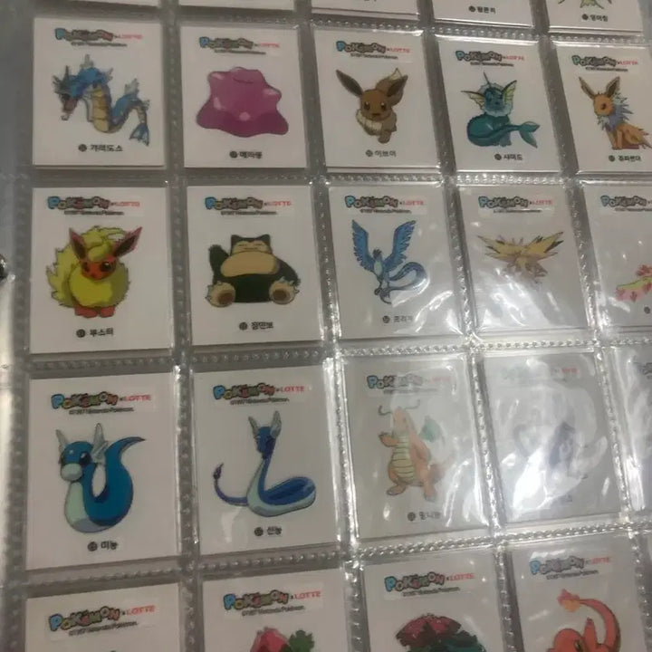 [BUNJANG] Pokemon Sticker Collection (100 Types) / 포켓몬 띠부씰 롯데100종 팔아요