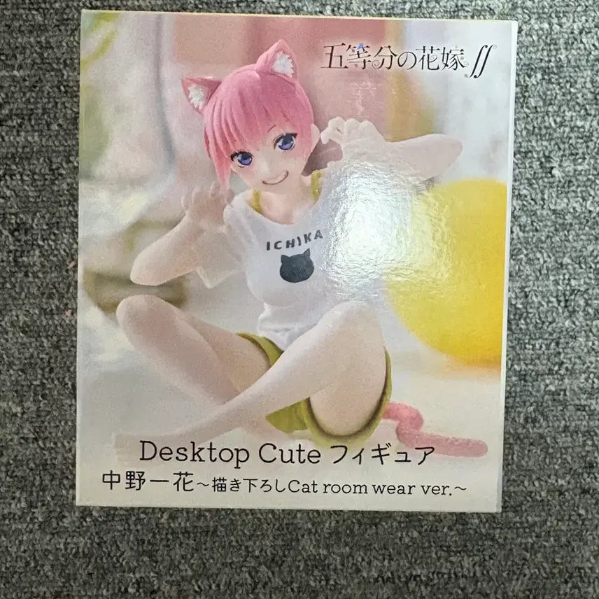 [BUNJANG] Quintessential Quintuplets Ichika Nakano Desktop Figure / 오등분의 신부 5등분 나가노 이치카 데스크탑 피규어