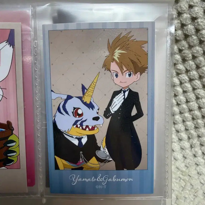 [BUNJANG] Digimon Mattel &amp; Tapioca Photocard / 디지몬 매튜 파피몬 포카