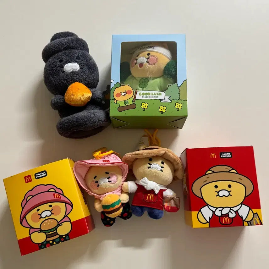 [BUNJANG] Kakao Friends Choonsik Doll Bundle (McDonald&
