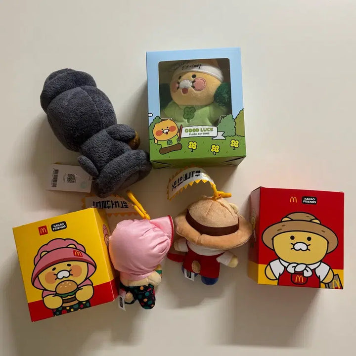 [BUNJANG] Kakao Friends Choonsik Doll Bundle (McDonald&