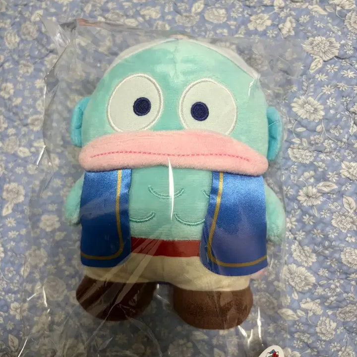[BUNJANG] Sanrio Aladdin Genie Hangyodon Arabian Nights Plush Mascot (New) / 산리오 (새상품)지니 알라딘 한교동 아라비안나이트 인형 마스코트