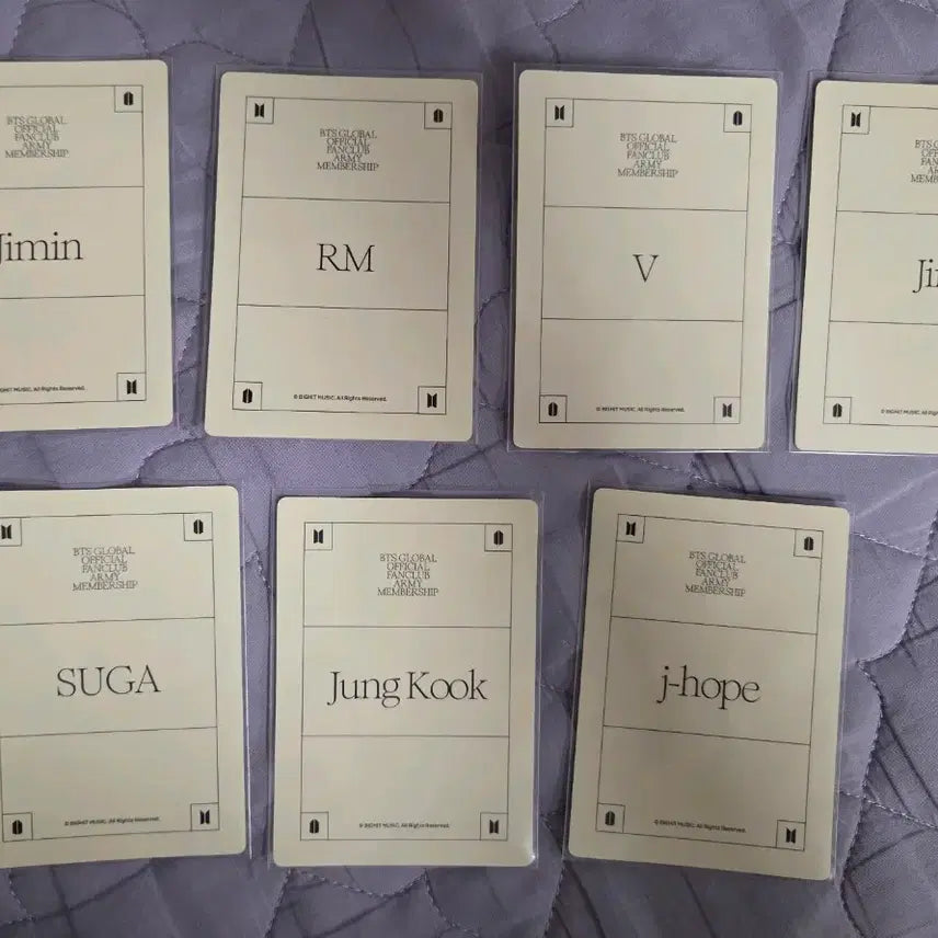[BUNJANG] BTS ARMY Membership Photocard / 방탄소년단 BTS 아미 멤버쉽 포토카드