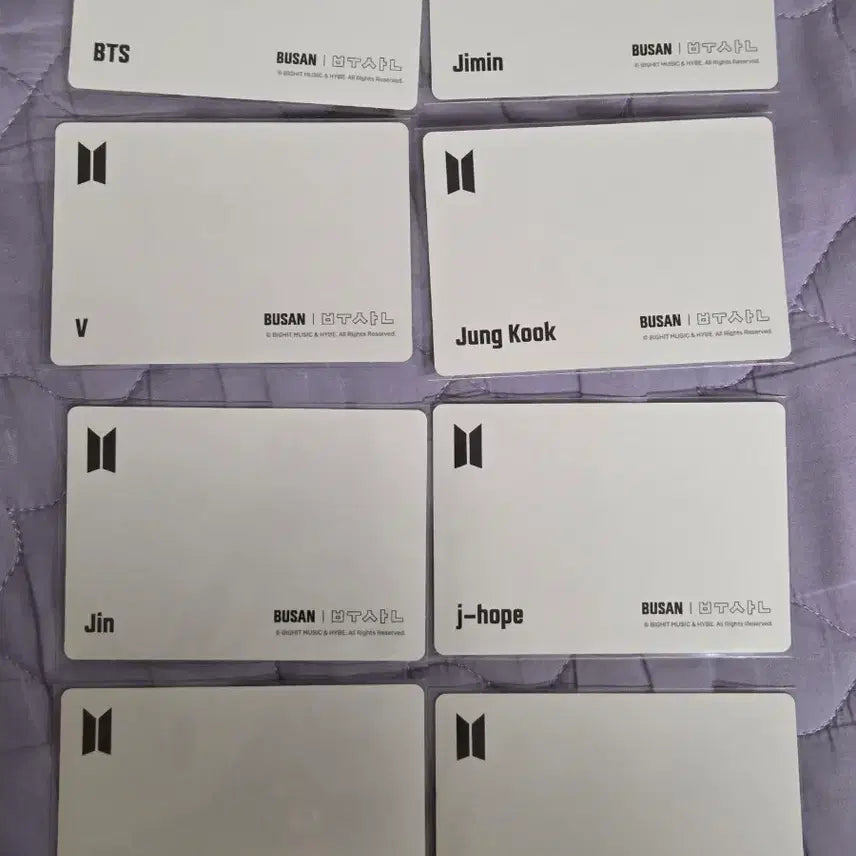 [BUNJANG] BTS Busan Concert Commemorative Photocard / 방탄 BTS 부산콘서트 기념 포토카드