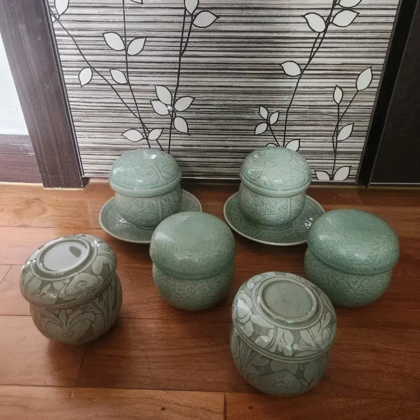 [BUNJANG] Traditional Tea Ceremony Cups and Saucers Set / 전통 다기잔