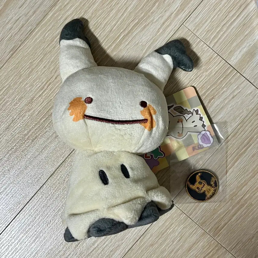 [BUNJANG] E.Suzuki Ditto Metamon Plush + Coin / 따라큐 메타몽 누이 인형 + 코인