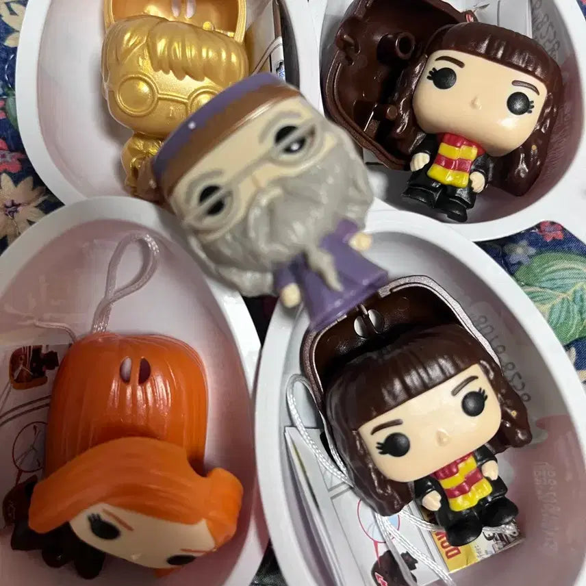 [BUNJANG] Kinder Joy Harry Potter Figures Bundle Set / 킨더조이 해리포터 피규어 5개 일괄