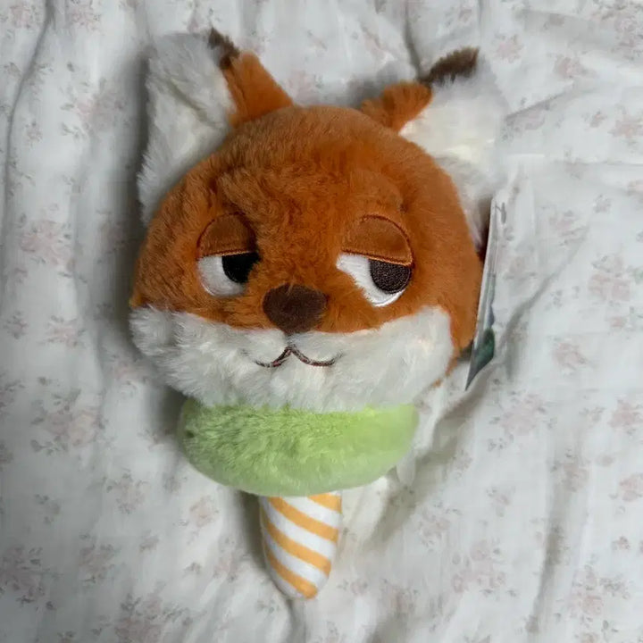 [BUNJANG] Disney Zootopia Nick Wilde Ice Cream Cotton Candy Series Plush Doll / 디즈니 주토피아 닉 아이스크림 인형 코튼캔디 시리즈