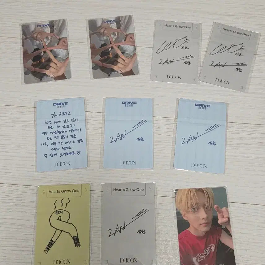 [BUNJANG] AlphadriveOne (ALDI1) DICON Sangwon Photocard Bundle Set / 알파드라이브원 알디원 디아이콘 상원 포카 일괄양도 상리오즈 포카 상원포카