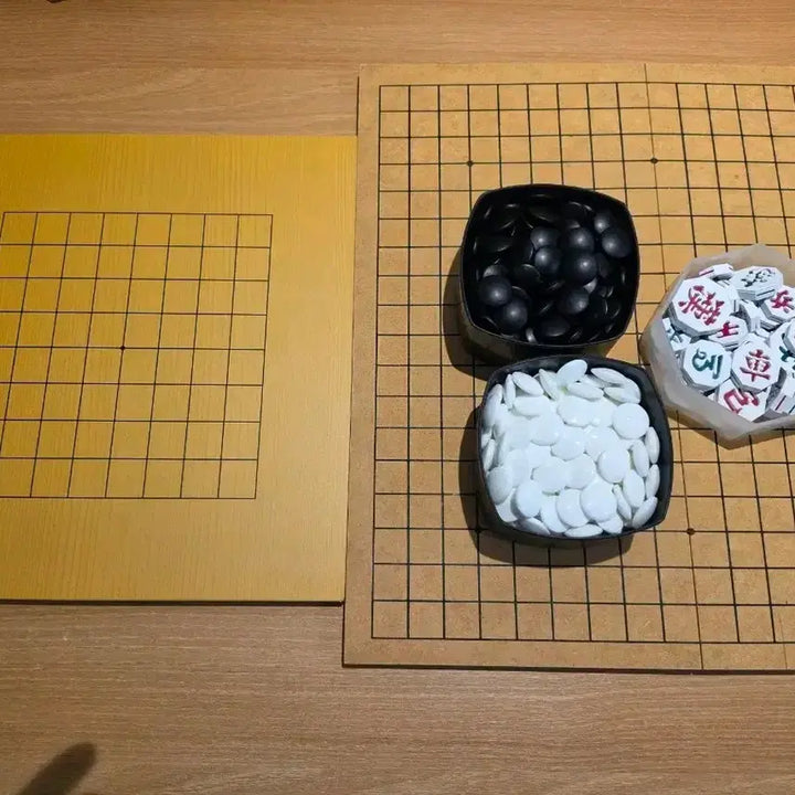 [BUNJANG] Baduk (Go) and Janggi (Korean Chess) Board Set / 바둑판 장기판 보드게임