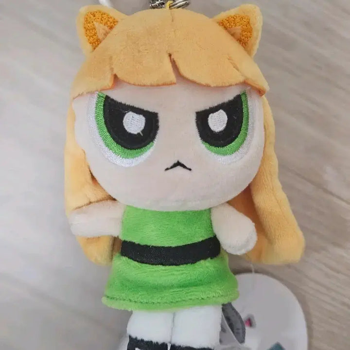 [BUNJANG] NewJeans Haerin Powerpuff Girls Doll Keychain / 뉴진스 해린 인형 키링 파워퍼프걸