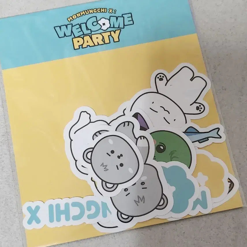 [BUNJANG] MONSTA X Monmoongchi Sticker Pack Unused / 몬스타엑스 몬뭉치 스티커팩 미사용