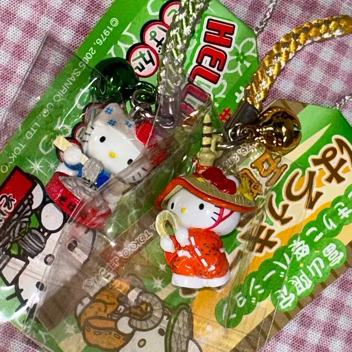 [BUNJANG] Sanrio Hello Kitty 2005 Vintage Strap Charm / 2005년 고전키티 스트랩