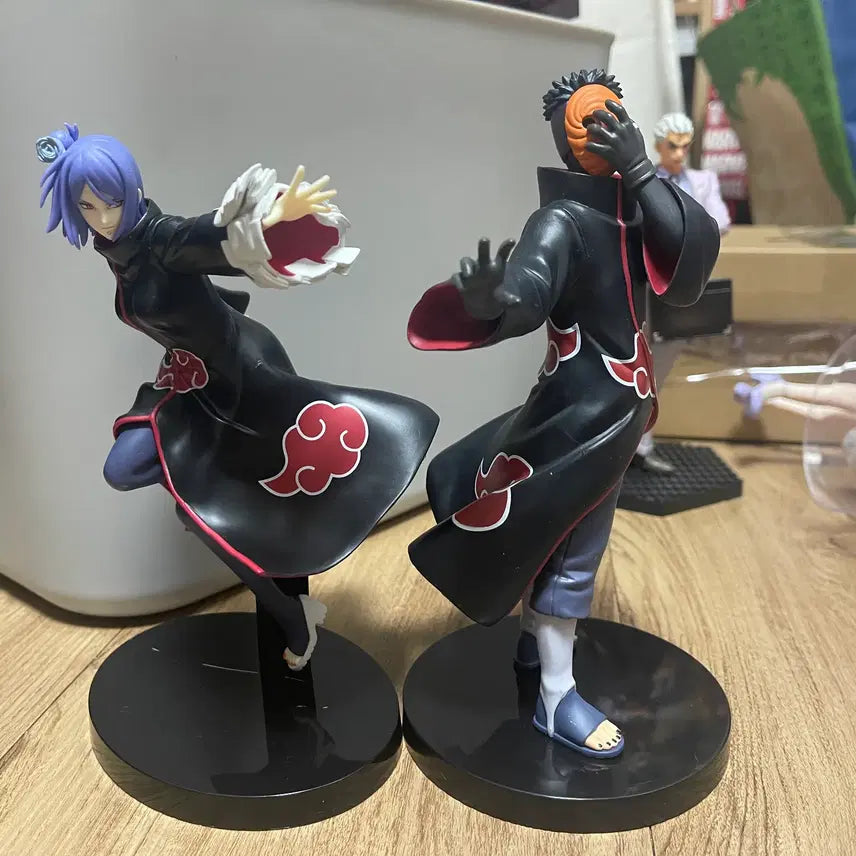 [BUNJANG] Naruto Tobi &amp; Conan Banpresto Vibration Figures Bundle Set / 나루토 토비, 코난 반프 바이브레이션 피규어 일괄