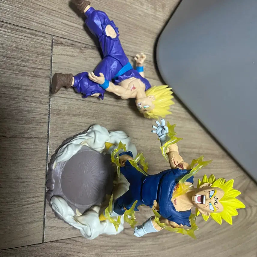 [BUNJANG] Dragon Ball Majin Vegeta &amp; Son Gohan Figure Bundle / 드래곤볼 마인 배지터, 손오반 피규어 일괄