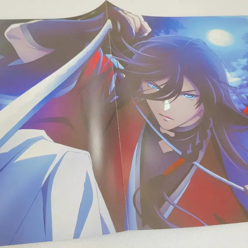 [BUNJANG] Gintama Sakata Gintoki &amp; Touken Ranbu Izuminokami Kanesada Magazine Pin-up Poster / 은혼 긴토키 / 활격 도검난무 카네사다 잡지 핀업 포스터