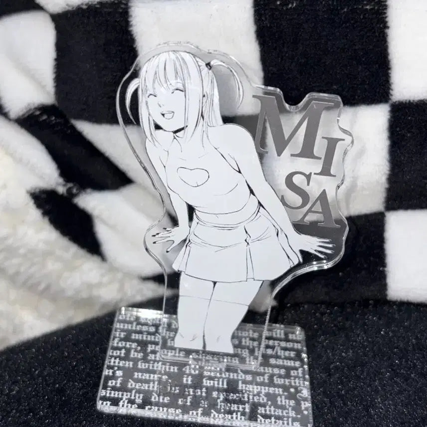 [BUNJANG] Death Note Misa Original Art Acrylic Standee / 데스노트 미사 원화 아크릴 스탠드 원화전